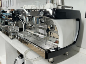 Кофейня, коммерческая профессиональная машина для приготовления эспрессо из нержавеющей стали, 2 группы, для бизнеса - Product Image 3