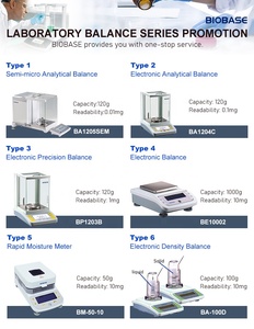 BIOBASE Electric Analytical Balance 0-100G Capacity 0.1mg Resolution External Calibration LCD Display Electric <strong>Analytica</strong> Balance - Product Image 3