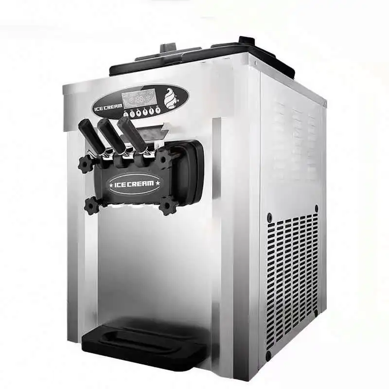 Maquina Para Hacer ซัมเมอร์ Suave/ Maquina De ซัมเมอร์/Maquina De ซัมเมอร์ Frito/3รสอเมริกัน Soft Serve Ice Cream Machine