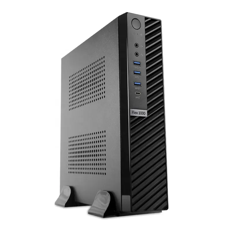 Leadway ITX 미니 PC 케이스, 사무실 산업용 컴퓨터, HTPC 데스크탑 케이스 게임 게이머 슬림 CFF 섀시