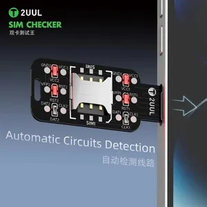 2UUL SM01 Dual SIM Checker strumento di rilevamento rapido del segnale di guasto del circuito per Android & iPhone strumento di riparazione del telefono cellulare - Product Image 4