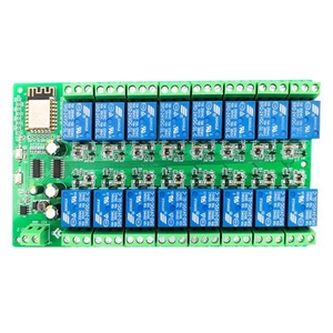 <strong>ESP8266</strong> <strong>WIFI</strong> 16 Channel <strong>Relay</strong> <strong>Module</strong> ESP-12F Development Board Power 16 Way <strong>Relay</strong> <strong>Module</strong> Supply Mode 24V/10A - Product Image 3