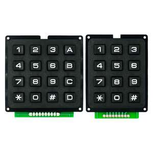 3x4マトリックスキーボードモジュール4*3マトリックスアレイキーパッドモジュールDIY用12キーボタンスイッチ - Product Image 6