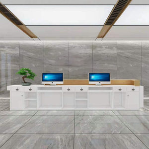 Tùy chỉnh hiện đại đơn giản tiếp nhận gỗ bàn cho văn phòng công ty tư vấn thanh bảng truy cập Thẩm mỹ viện trường thanh toán - Product Image 5