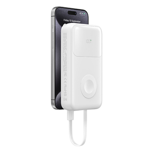 20000mAh yüksek kapasiteli C tipi kablo akıllı saat Powerbank 5 In 1 seyahat şarj güç bankası - Product Image 2