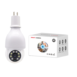 Icsee App lampadina fotocamera con scheda di memoria 1920*1080 sensore di movimento telecamera di sicurezza Full HD visione notturna 360 occhi fotocamera - Product Image 2
