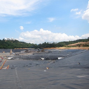 Özelleştirilmiş farklı tip HDPE PVC geomembran su yalıtım gölet astar baraj astar geotekstil membran - Product Image 5