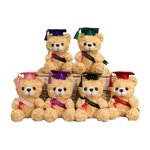 Hot New 18cm Teddy <strong>Bear</strong> Plush Animal Toy Soft Plush Graduation Teddy <strong>Bear</strong> Graduation <strong>Gift</strong> for Kids - Product Image 1