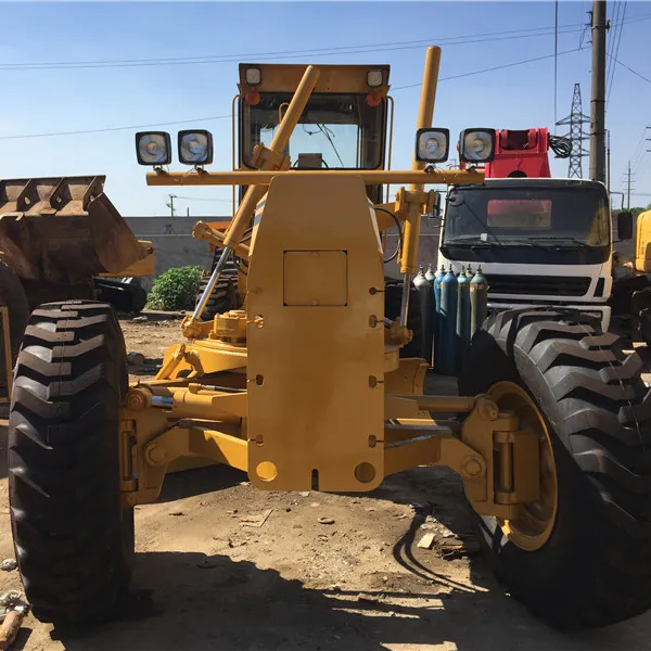 Motoniveladora CAT 140H para uso en el hogar, motonivelador de uso eficiente para mantenimiento de pozo, maquinaria de oruga usada, 140H