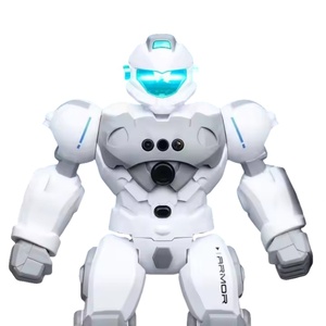 2024 Robot intelligente RC giocattolo elettronico di plastica per la programmazione di controllo dei gesti di musica leggera per bambini funzioni sonore da passeggio - Product Image 6