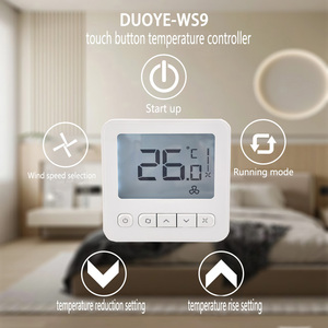 Termostato digital Honeywell Ws8 Pantalla LCD extragrande con luz trasera blanca | Calor/frío de 2 tubos con manual - Product Image 3