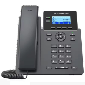 2 cuentas SIP 2 líneas integradas con fuente de alimentación POE y teléfono IP WIFI con función de cubierta insonorizada Grandstream GRP2601W - Product Image 3