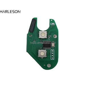 2 düğmeler PCB 434Mhz akıllı uzaktan anahtar Renault Renault 46 çip için Renault trafik usta Vivaro Movano Renault devre - Product Image 1