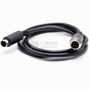 后视图延伸电缆GX12 4 5 6针至RCA适配器，用于摄像机头线汽车20M M12 - Product Image 5