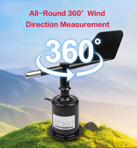 BOY-FL05-D RS485 4-20mA 0-5V 0-2.5V Wetter überwachung im Freien Wind geschwindigkeit richtungs sensor Richtungs anzeige Winds ender