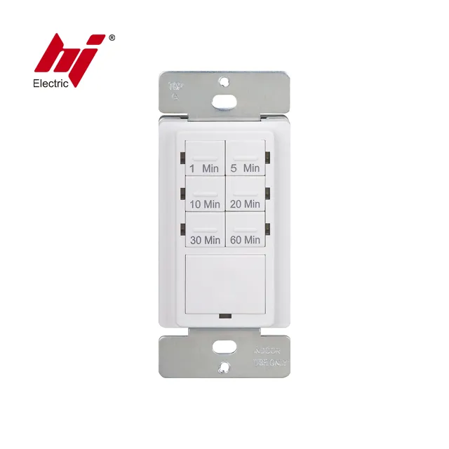 Timer Schakelaar Houdrelais Controle W/Wallplate