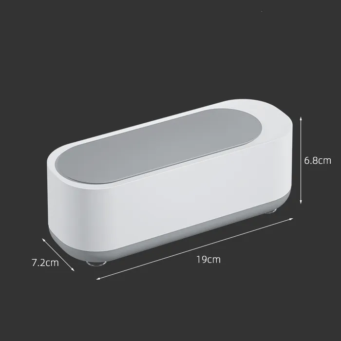 Pulitore ultrasonico portatile dei gioielli della macchina di vetro dell'orologio della clinica della protesi dentaria del rasoio della spazzola 300ml Mini