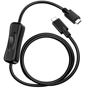 สายเคเบิล USB 3.1 C ถึง C พร้อมสวิตช์รองรับวิดีโอ/ข้อมูลและระบบชาร์จเร็ว20V/3A PD [10Gbps] - Product Image 1