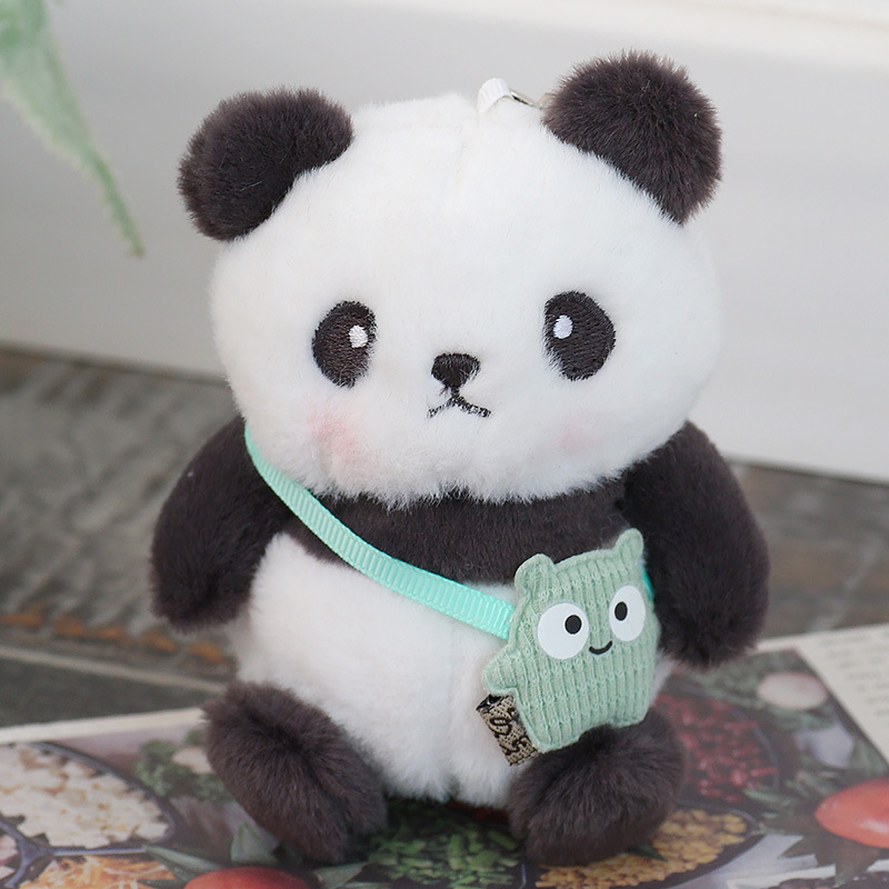 11cm crossbody bag-panda blue