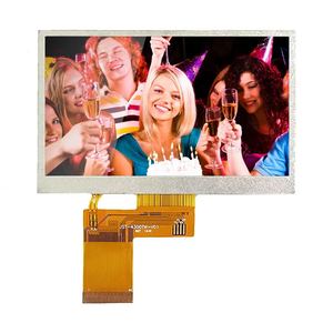 SC7283 40 pin 24 Bit RGB Display Lcd Tft da 4.3 pollici memoria Flash Display Lcd 480x272 IPS - Product Image 2