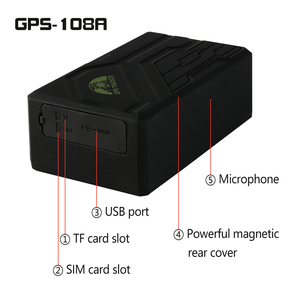 Rastreador GPS 108 de fácil instalación, con batería integrada grande, sistema de seguimiento en tiempo Real - Product Image 2