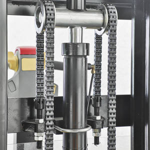 高效自装搬运堆垛机叉车双叉电动液压手动堆垛机 - Product Image 5