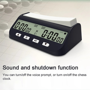 Professional Chess <strong>Clock</strong> Multi Functional Digital Watch Accurate <strong>Count</strong> up <strong>Count</strong> Down <strong>Timer</strong> Board Game Stopwatch - Product Image 5