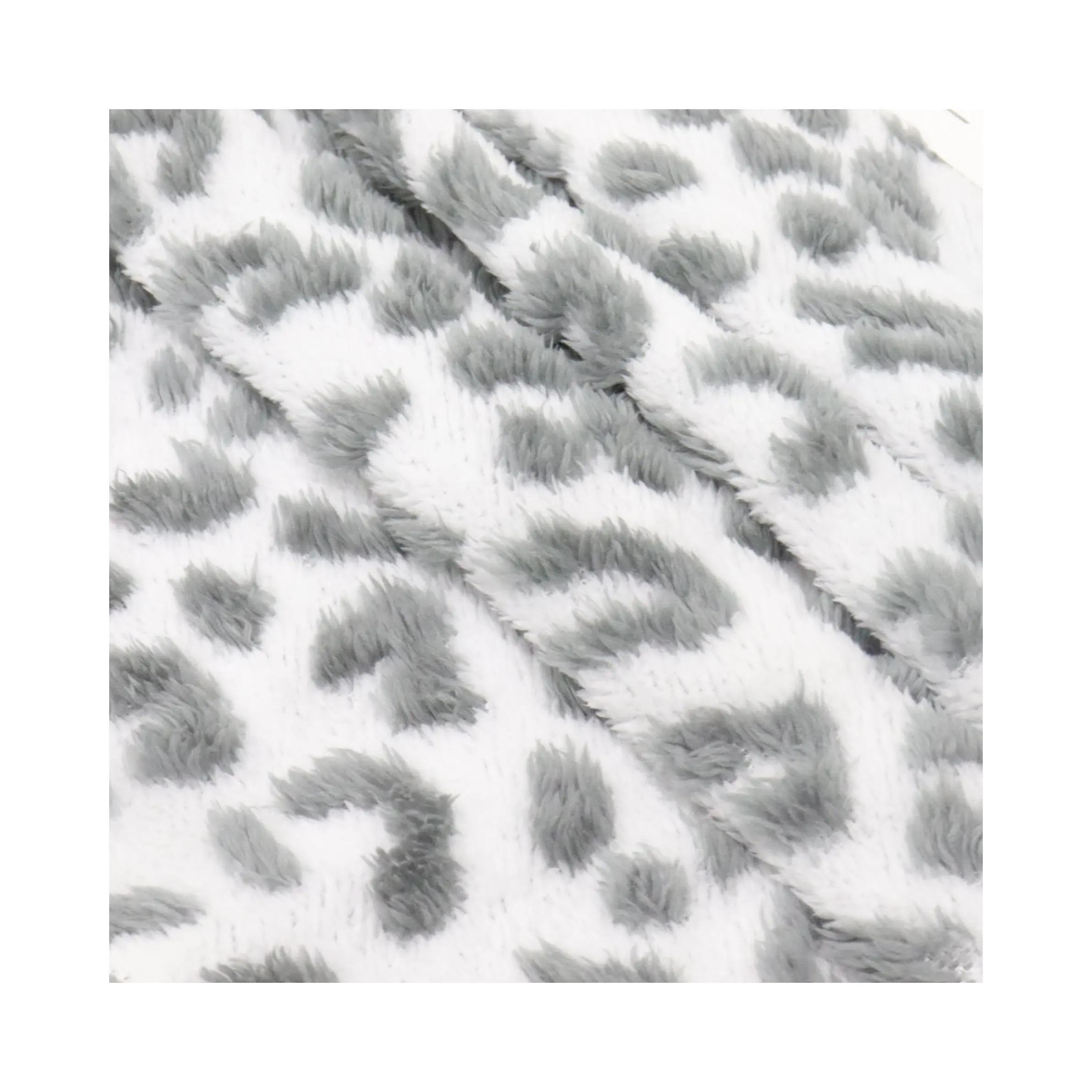 Wholesale Fashion Soft Polyester Cationic Leopard Design Printed Anti Pilling Sherpa Fleece Fabric For Wide Use