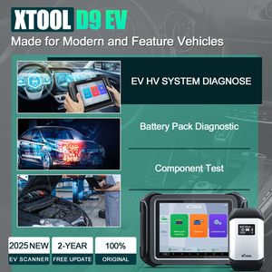 D9EV Electric Vehicle 48V Battery Test Ev Scan Tool Chinese Ev Car Obd2 Scanner Diagnostic with Battery Pack <strong>Detection</strong> - Product Image 4