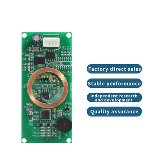 Zwei frequenz NFC USB 125KHz ID 13,56 MHz IC Kontaktloses Lese modul RFID-Zugangs kontrolle Smart Card Reader PCB-Modul - Product Image 2