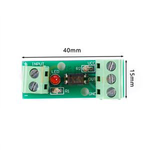 1通道光耦合器隔离模块/光耦合器隔离器/卡轨支架输入3-5V/12V/24V - Product Image 3
