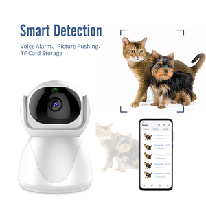 KW-400 Modern Smart <strong>Home</strong> 1080p HD Wireless <strong>Intercom</strong> Camera Two-Way Voice with Shaking Head Cloud Data Storage Memory Card Option - Product Image 4