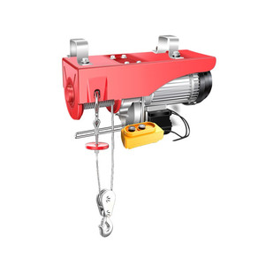 Palăng điện <span class=keywords><strong>mini</strong></span> 220V động cơ đơn 380V kim loại xây dựng Nâng Công suất 300 kg 500 kg 1000 kg dây xích nhỏ - Product Image 1