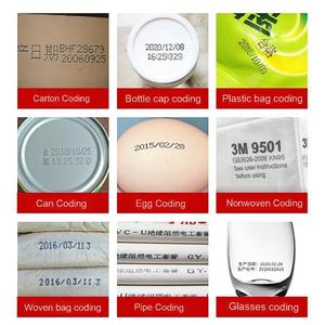 Handheld-Inkjet-Codier maschine für kleine Lebensmittel verpackungen-Automatische Datums charge und Logo-Druck