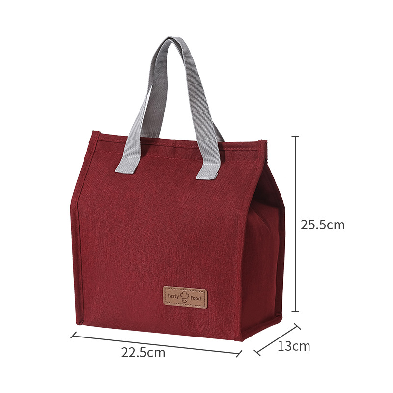 Petit sac à main rouge vin
