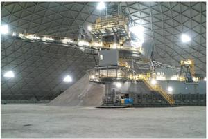 High Efficiency Continuous <strong>Loading</strong> and <strong>Unloading</strong> Stacker Reclaimer <strong>Machine</strong> for Cement Ore Coal Crushed Stone - Product Image 4