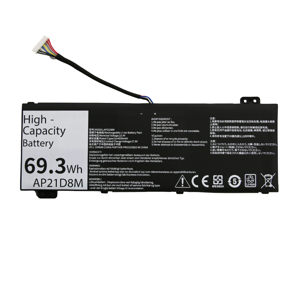 AP21D8M for Acer N22C1 ANV15-51 AN515-58-56CL/766R