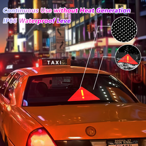 รีโมทคอนโทรล DIY USB 5V RGB LED Matrix Display, เลื่อนข้อความและภาพเคลื่อนไหวแผงสำหรับโฆษณารถยนต์, ตั้งโปรแกรมได้