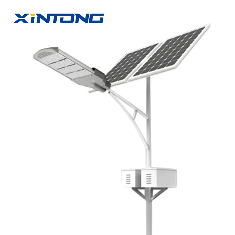 XINTONG Buen Precio Farola Solar Todo Uno 100W 30W 80W 60 Vatios Led Energía Made China