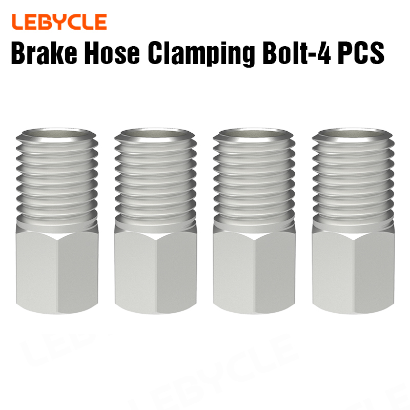 Silver-Brake Hose Clamping Bolt*4