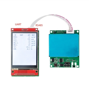 YYS RS485/UART Interior 7IN1 CH2O TVO CO2 Módulo de sensor de gas PM2.5 Sensor de calidad del aire con temperatura y humedad