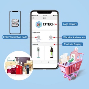 Изготовленный на заказ цветной узор продукции пустота этикетка QR код наклейка печать пустота гарантийная этикетка наклейка - Product Image 6