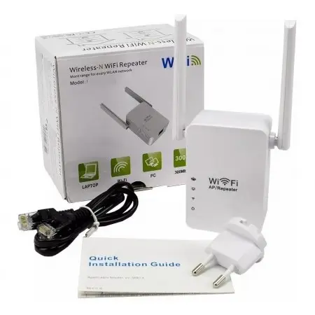 Répéteur WiFi sans fil 5 m, 300Mbps, pour l'extension de la portée AP