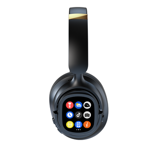 Siindoo JH-ANC630F New Model On-Ear Over-Ear Gaming Headphones <strong>LCD</strong> Screen MP3 <strong>Function</strong> APP Integration for Travel - Product Image 3
