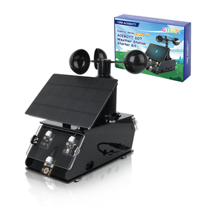 Set di formazione per sensori Wireless per Arduino Kit fai da te per stazione meteorologica ad energia solare