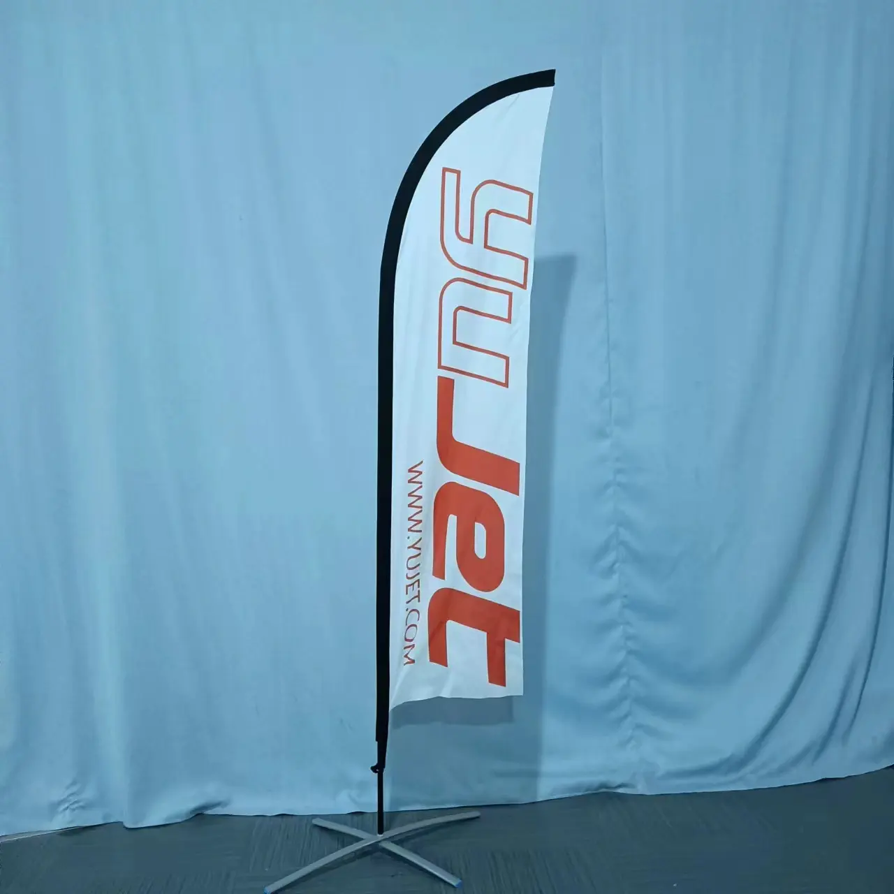 Outdoor Promotion Customized Printed Flag Banner Free Design Polyester Promotional Outdoor Event Feather Flag