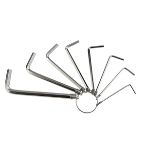 DIY ve mekaniği için profesyonel araçlar ağır 8 adet metrik Allen anahtarı Set (1.5/2.0/2.5/3.0/3.5/4.0/5.0/6.0mm) - Product Image 4