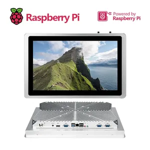 Broadcom BCM2711 ED-HMI2320-156C-1832, Fanless Raspberry Pi CM4 pannello PC con display touchscreen da 15.6 pollici personalizzato - Product Image 3