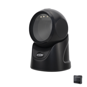 Lector de código de barras de escritorio omnidireccional 2D Escáner de plataforma de código QR Plataforma de escaneo 2d con cable X2 - Product Image 2