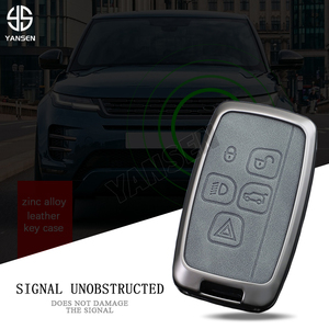 ปลอกหุ้มกุญแจรีโมทรถยนต์สำหรับ Land Rover Sport velar Evoque พบ Freelander2จากัวร์ XF XJ XJL XE - Product Image 6